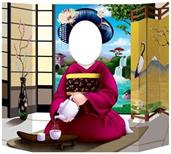 Geisha Girl Photo Prop