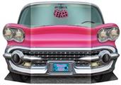 Pink Convertible Photo Prop