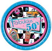 Fabulous 50's Plates