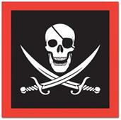 Pirate Luncheon Napkins
