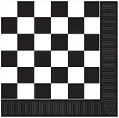 Checkered Luncheon Napkins