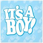 It's A Boy! Luncheon Napkins