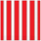 Red & White Stripes Luncheon Napkins