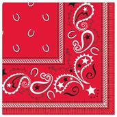 Bandana Beverage Napkins