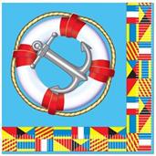 Nautical Beverage Napkins
