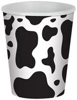Cow Print Beverage Cups