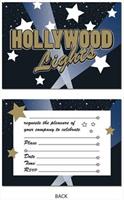 Hollywood Lights Invitations