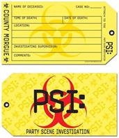 PSI Toe Tag Invitations