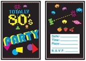 80's Invitations