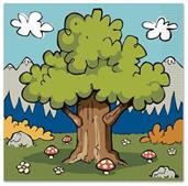Woodland Friends Luncheon Napkins