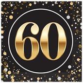 60 Beverage Napkins