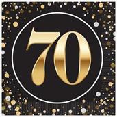 70 Beverage Napkins