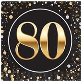 80 Beverage Napkins