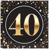 40 Luncheon Napkins