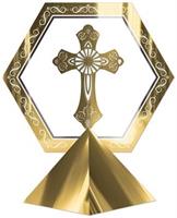 3-D Foil Religious Centerpiece