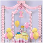 "1st" Birthday Party Canopy