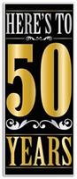 Here's To "50" Years Door Cover