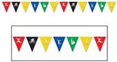 Summer Sports Pennant Banner