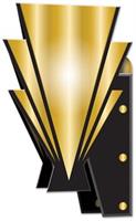 3-D Great 20's Wall Sconces