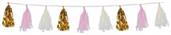 Metallic & Tissue Tassel Garland