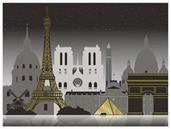Paris Cityscape Insta-Mural