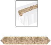 Printed Around The World Table Runner