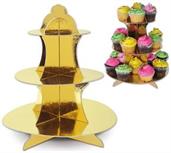 Metallic Cupcake Stand