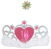 Plastic Light-Up "16" Tiara