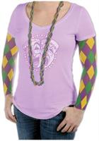 Harlequin Party Sleeves