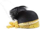 Sequined Flapper Hat
