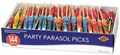 Boxed Party Parasol Picks