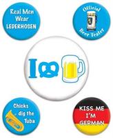 Oktoberfest Party Buttons