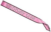 Birthday Diva Satin Sash