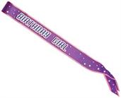 Birthday Girl Satin Sash