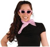 Pink Chiffon Scarf