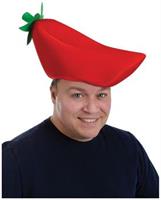 Plush Chili Pepper Hat
