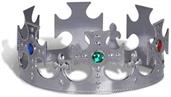 Plastic Jeweled King's Crown