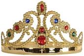 Plastic Jeweled Queen's Tiara
