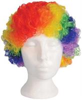 Rainbow Clown Wig