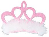 Pink Crown Hair Clip