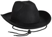 Black Felt Cowboy Hat
