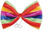 Jumbo Rainbow Bow Tie