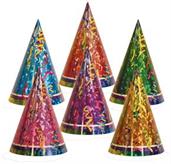 Prismatic Cone Hats