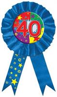 "40" Award Ribbon