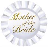Mother Of The Bride Satin Button