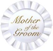 Mother Of The Groom Satin Button