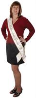 Mother Of The Groom Satin Sash