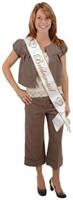 Bridesmaid Satin Sash