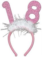 "18" Glittered Boppers w/Marabou