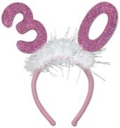 "30" Glittered Boppers w/Marabou